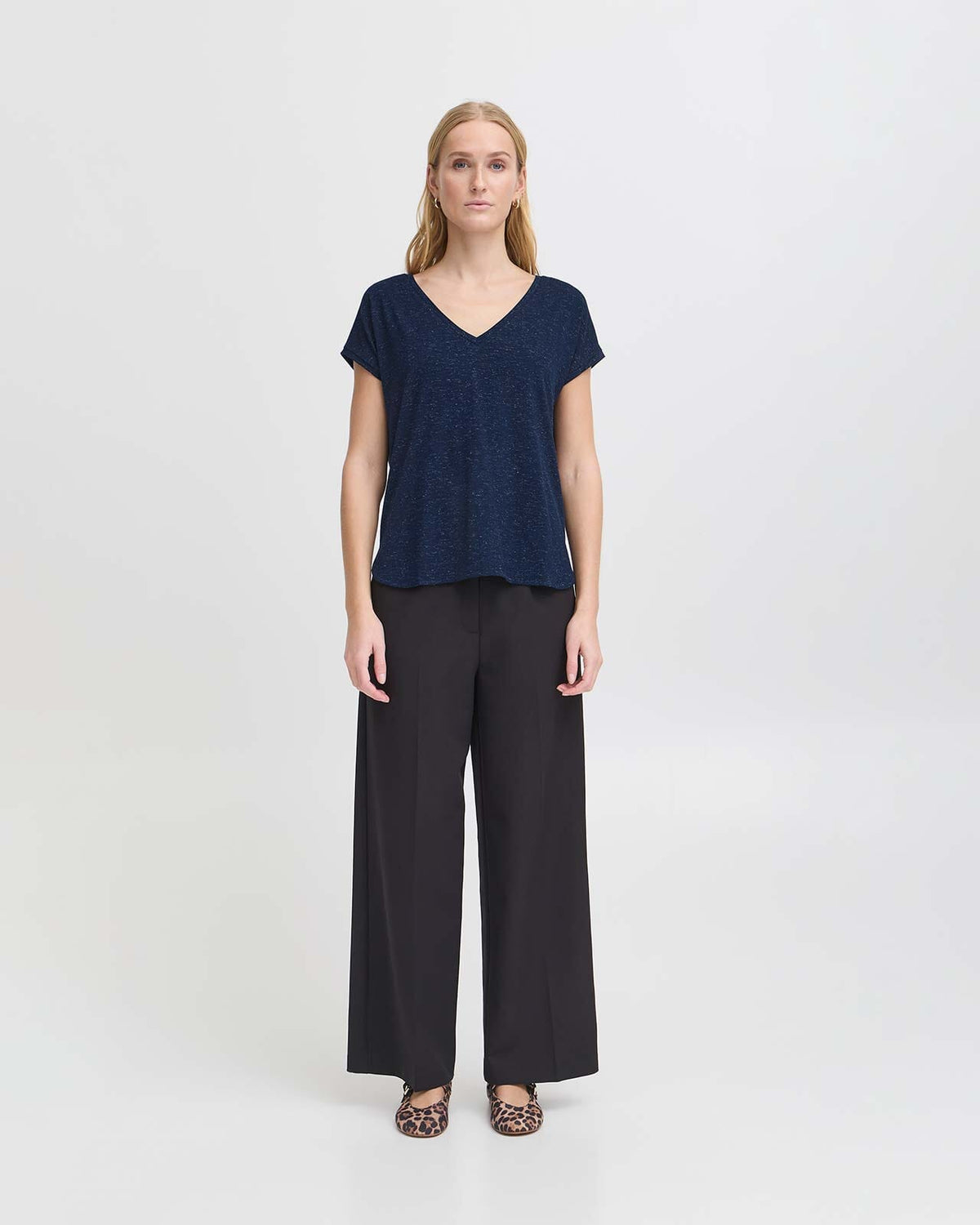 ICHI T-skjorte Rebel SS12 - Total Eclipse