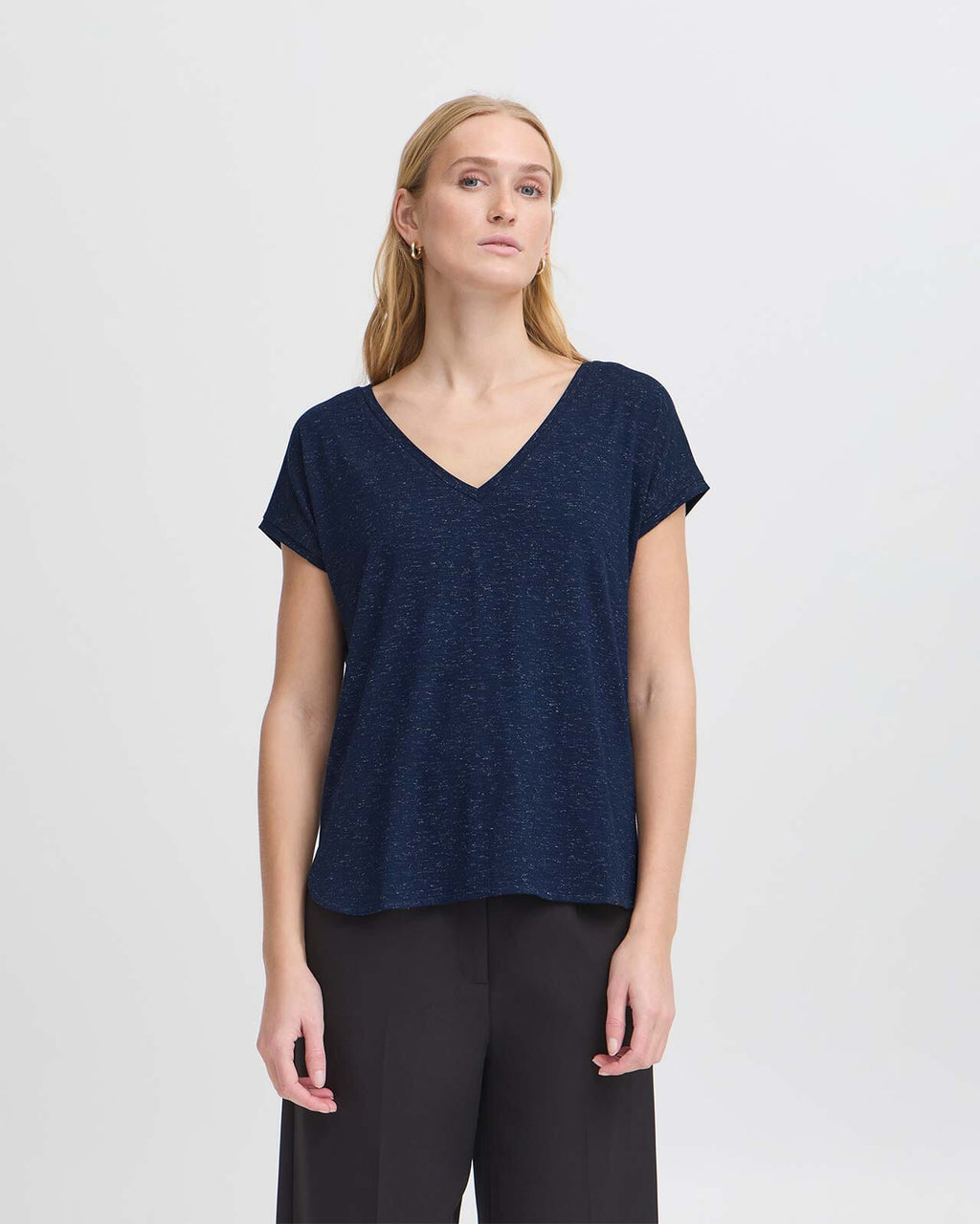 ICHI T-skjorte Rebel SS12 - Total Eclipse