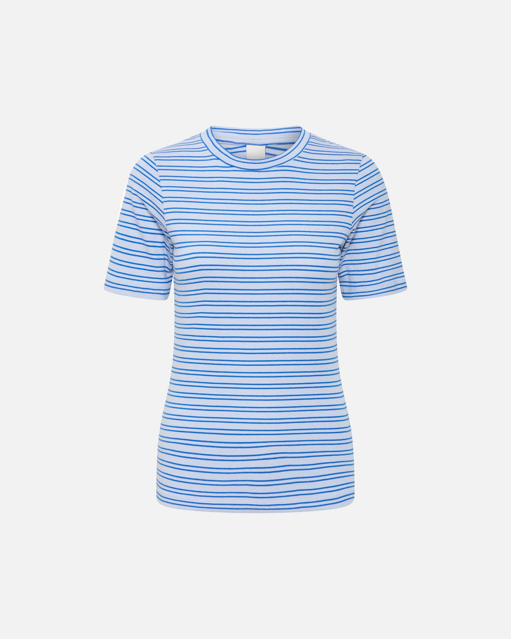 ICHI T-skjorte Mira SS2 - Zen Blue/ Turkish Sea