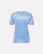 ICHI T-skjorte Mira SS2 - Zen Blue/ Turkish Sea