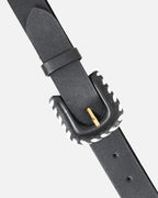 ICHI Skinnbelte Nelia Leather Belt - Black