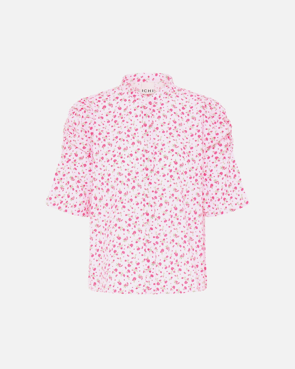 ICHI Topp Qwin SH3 - Light Pink/ Azaela Flower
