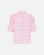 ICHI Topp Qwin SH3 - Light Pink/ Azaela Flower