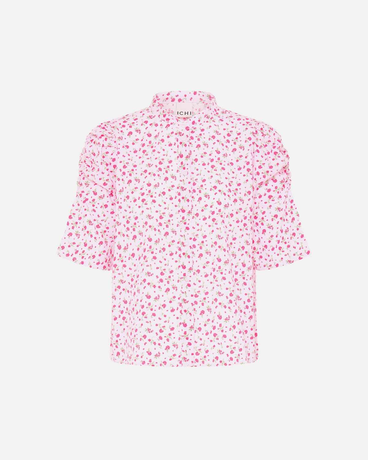 ICHI Topp Qwin SH3 - Light Pink/ Azaela Flower