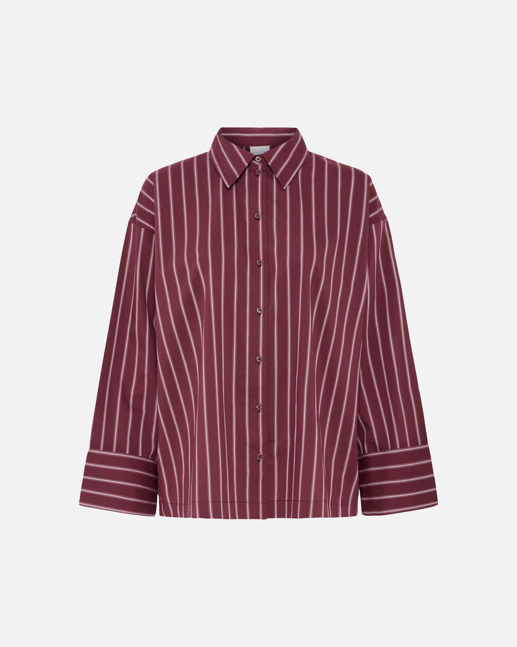 ICHI Skjorte Lulao SH - Lulao Stripe