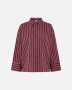 ICHI Skjorte Lulao SH - Lulao Stripe