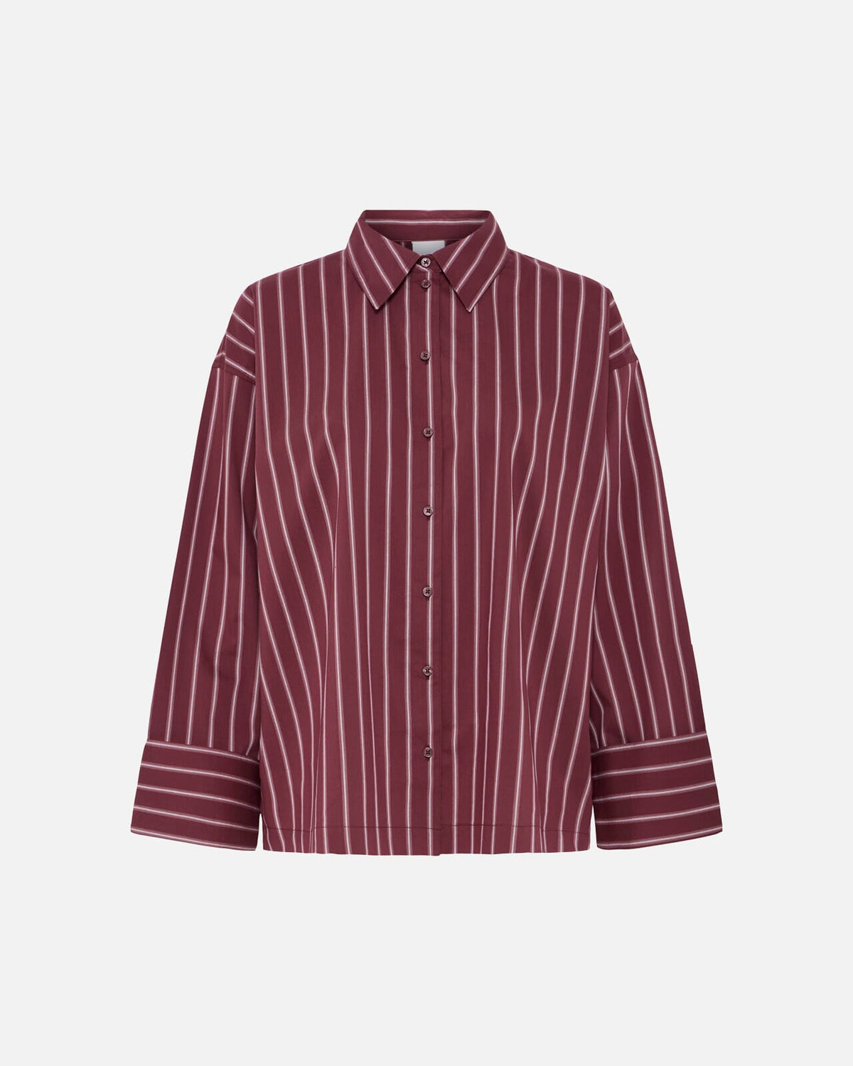 ICHI Skjorte Lulao SH - Lulao Stripe