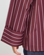 ICHI Skjorte Lulao SH - Lulao Stripe