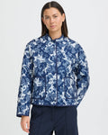 ICHI Jakke Livanta - Blueprint Paisley