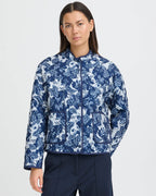 ICHI Jakke Livanta - Blueprint Paisley