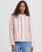 ICHI Jakke Livanta - Teaberry Stripe