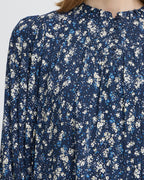 ICHI Bluse Vera LS19 - Total Eclipse Flower