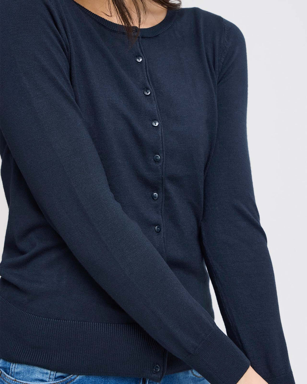 Fransa Cardigan Zubasic 60 - Dark Peacoat