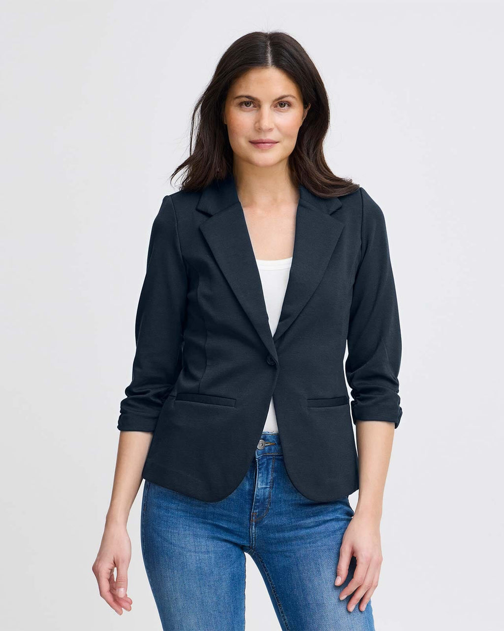 Fransa Blazer Zablazer - Dark Peacoat