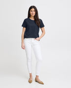 Fransa T-skjorte Zashoulder 1 Tee - Dark Peacoat