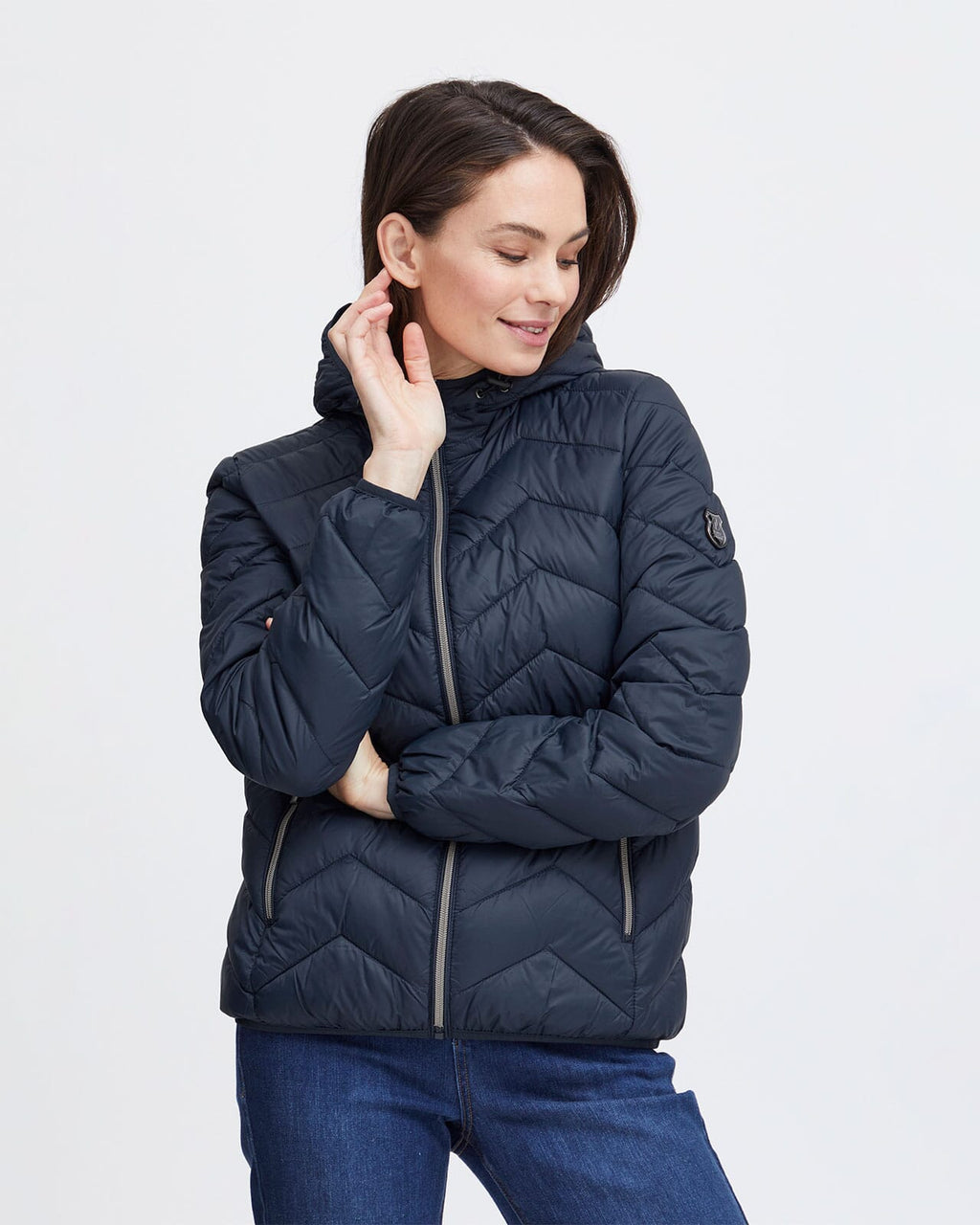 Fransa Boblejakke Bapadding 1 - Navy Blazer