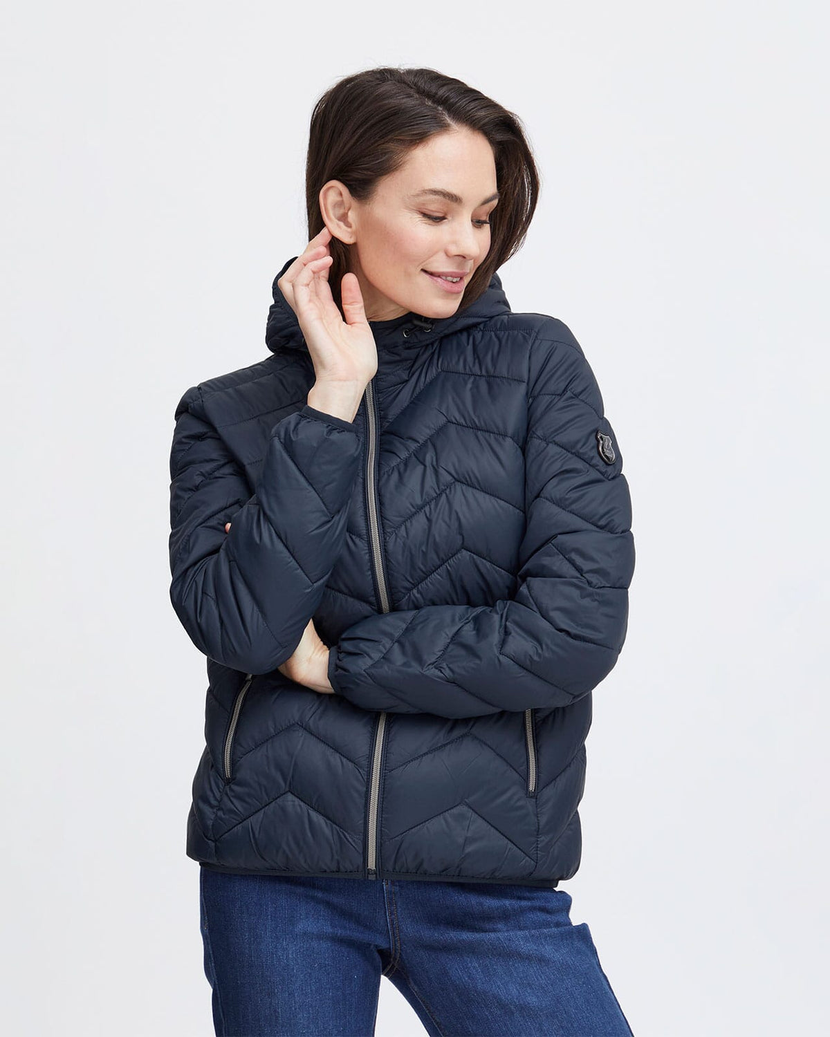 Fransa Boblejakke Bapadding 1 - Navy Blazer