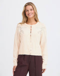 FRANSA Cardigan Kendra - Oatmeal / Melange