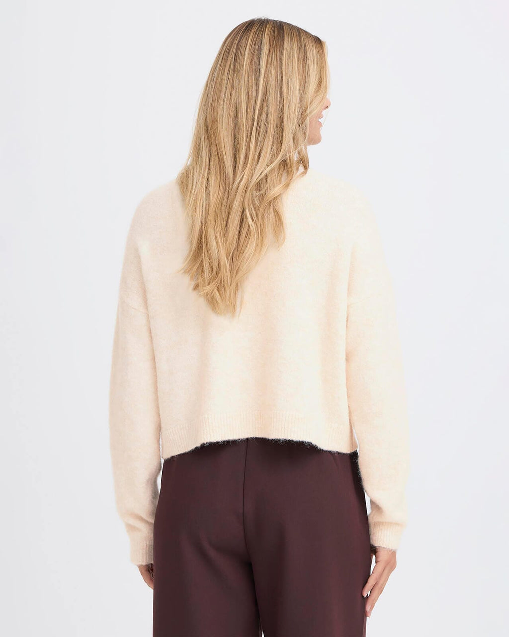 FRANSA Cardigan Kendra - Oatmeal / Melange