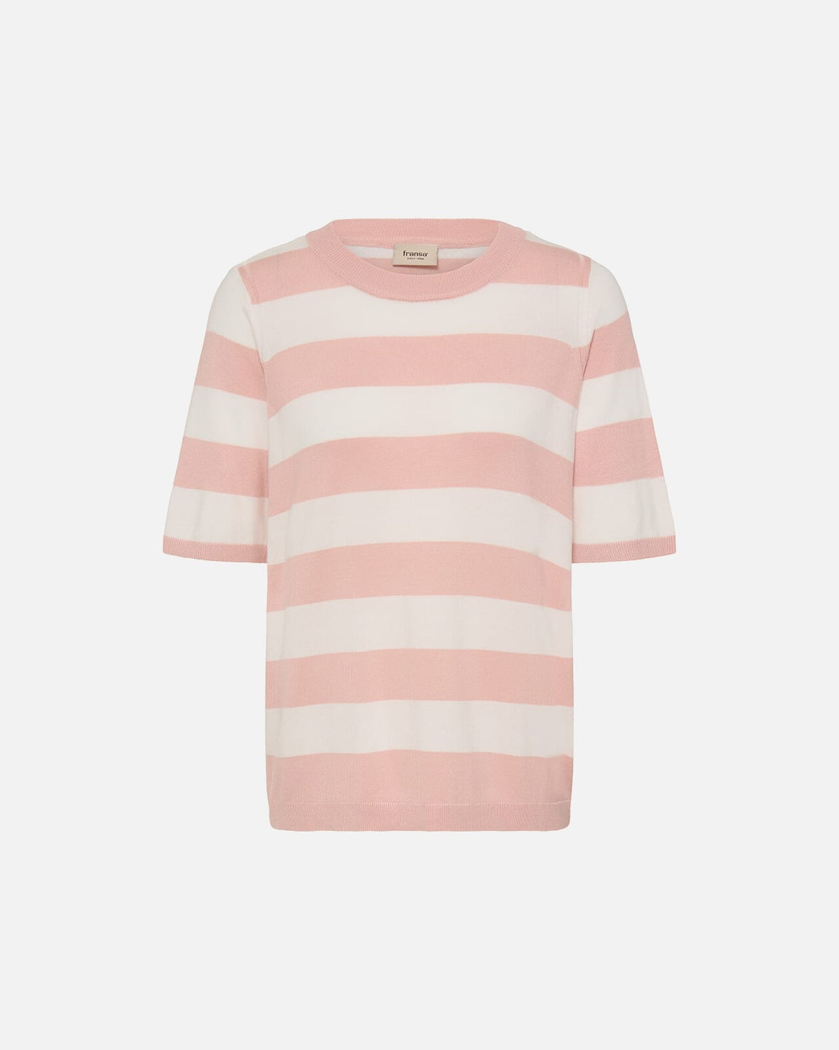 FRANSA Topp Mary - Rose Smoke Stripe