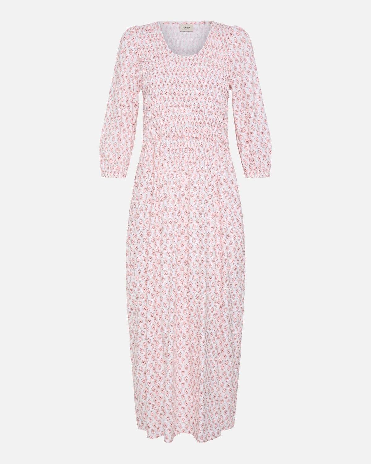 FRANSA Midikjole Laya Smock DR 2 - Lotus Wild Loom