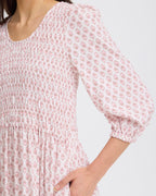 FRANSA Midikjole Laya Smock DR 2 - Lotus Wild Loom