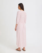 FRANSA Midikjole Laya Smock DR 2 - Lotus Wild Loom