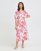 Fransa Midikjole Amy DR 6 - Soft Petals/ Virtual Pink