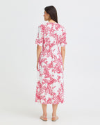 Fransa Midikjole Amy DR 6 - Soft Petals/ Virtual Pink