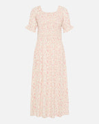 Fransa Midikjole Heat DR 3 - Pink Boho Floral