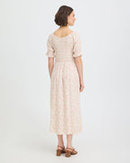 Fransa Midikjole Heat DR 3 - Pink Boho Floral