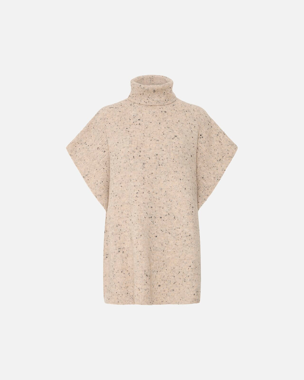 FRANSA Poncho Nanna PO - String Melange