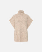 FRANSA Poncho Nanna PO - String Melange