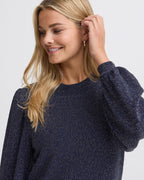 Fransa Kjole Constance DR 1 - Navy Blazer/Silver
