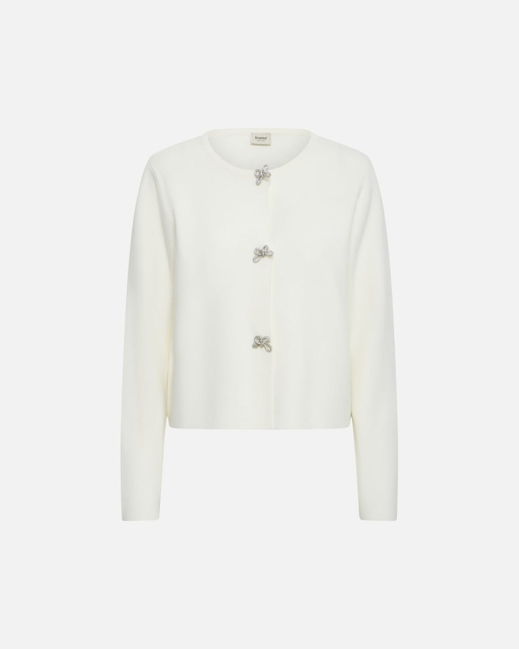 FRANSA Cardigan Sally Car 9 -  Whisper White