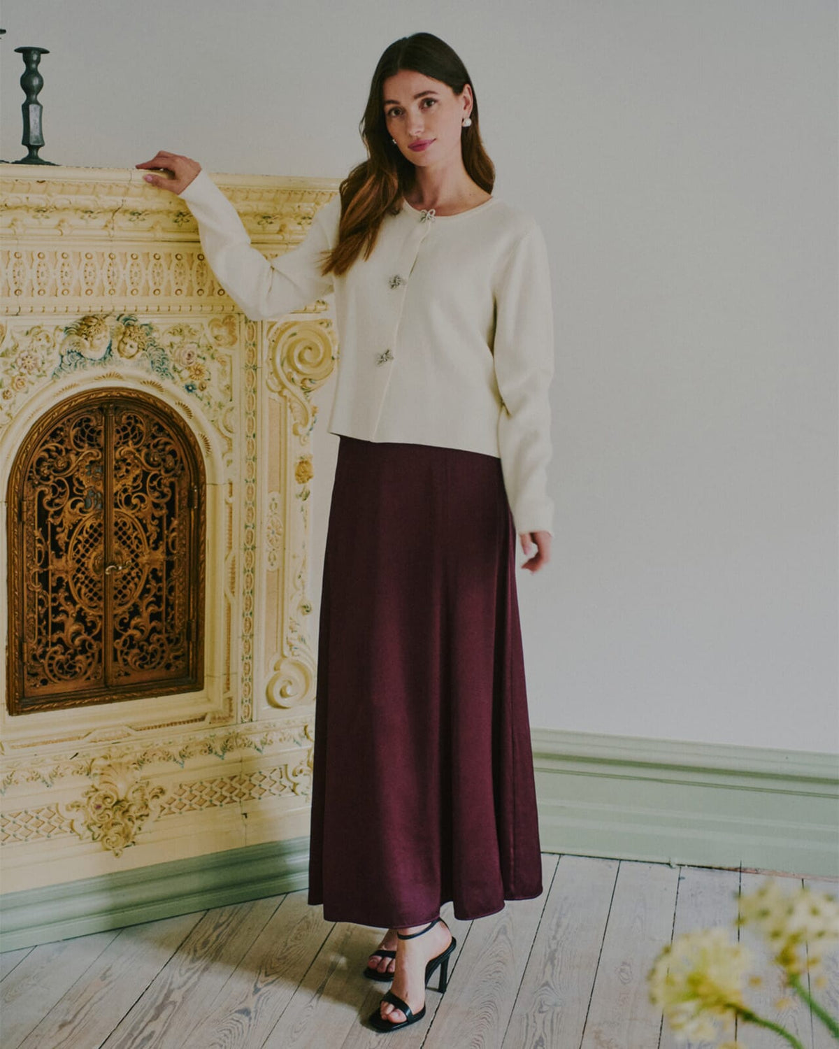 FRANSA Cardigan Sally Car 9 -  Whisper White