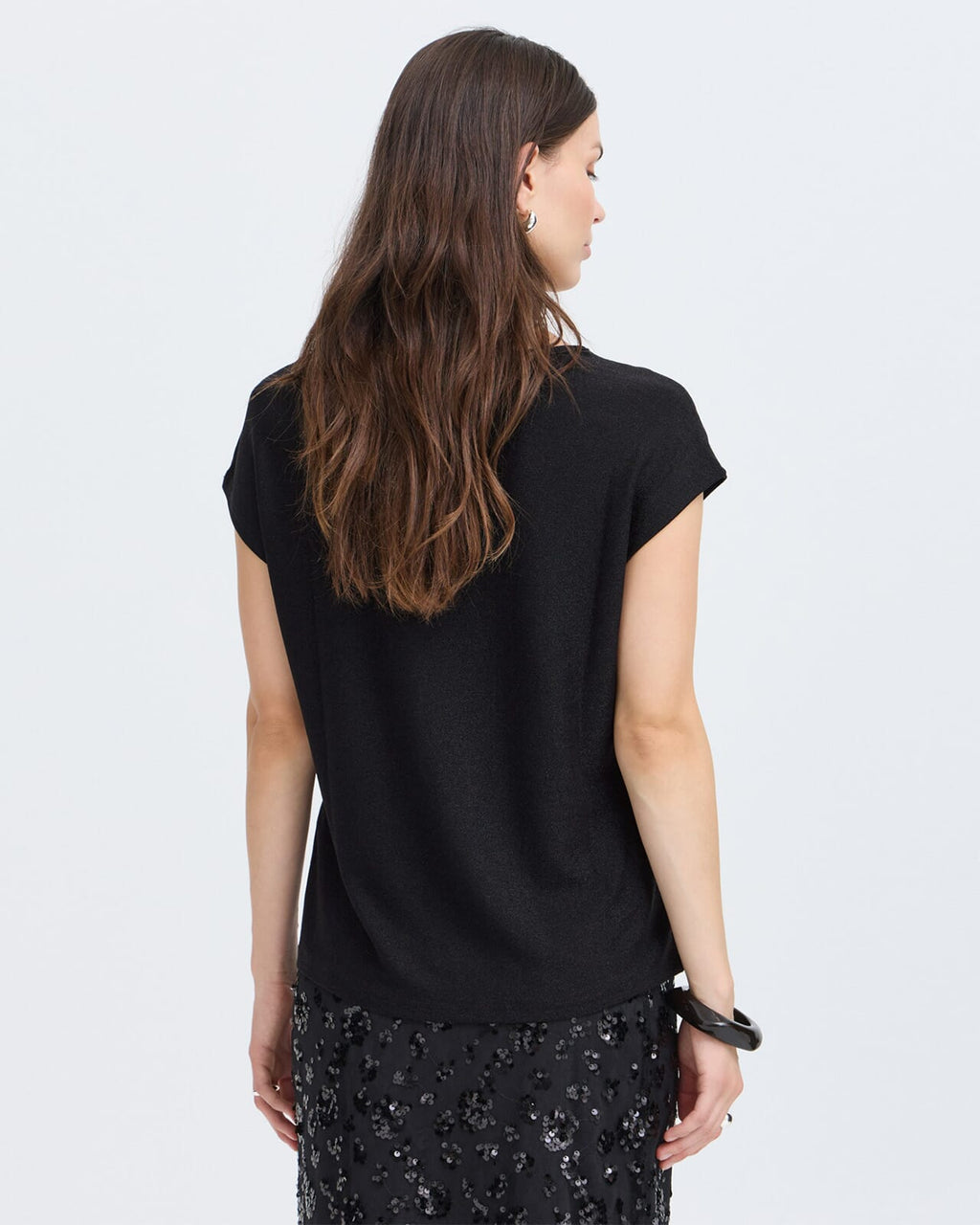 Fransa Topp Marissa TEE 1 - Meteorite