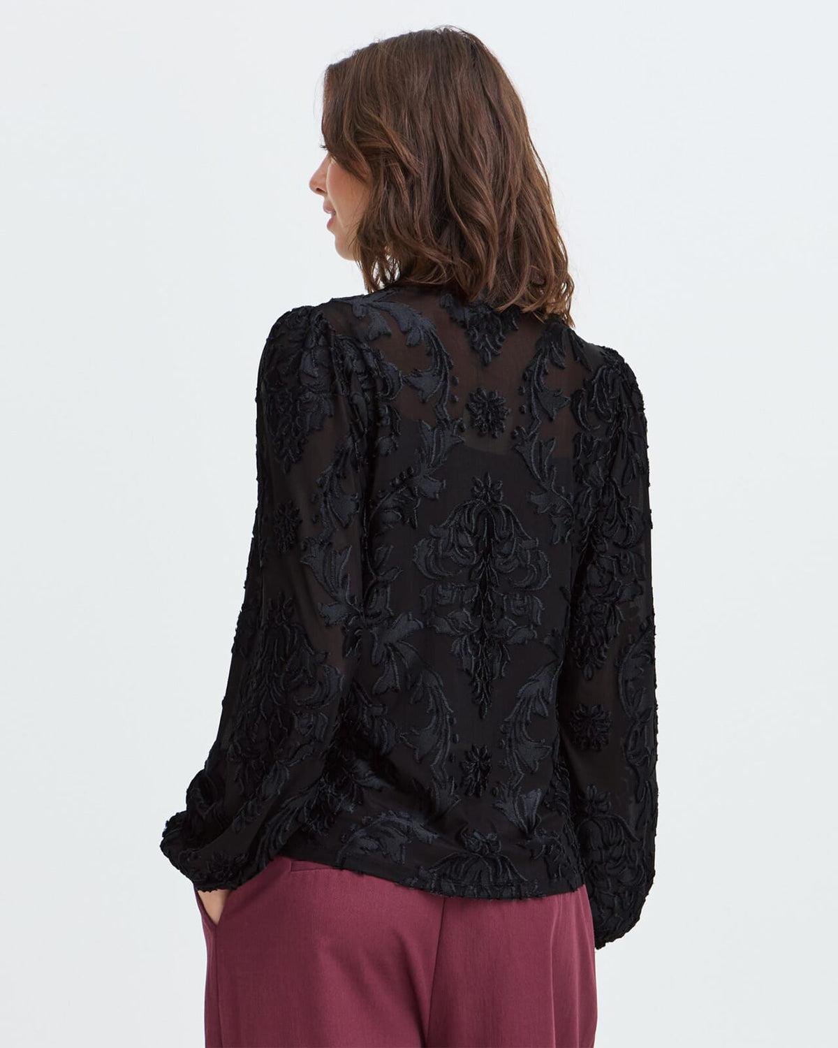 Fransa Bluse Arlowe TEE 1 - Meteorite