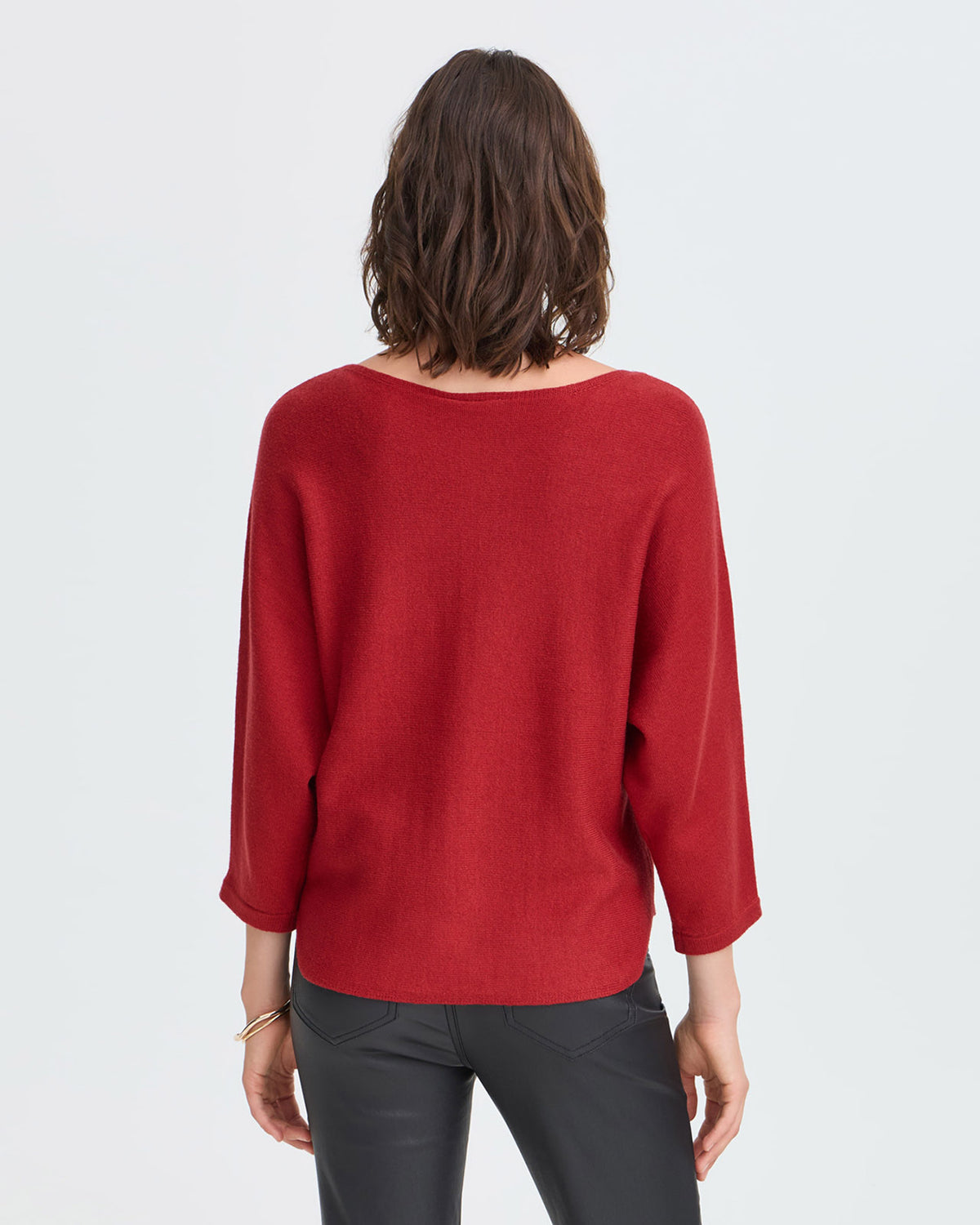 Fransa Genser Addy PU 2 - Rhythmic Red