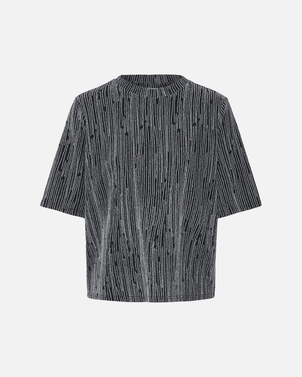 Fransa T-skjorte Glidia TEE 1 - Silver Stripe