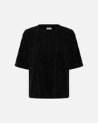 Fransa T-skjorte Glidia TEE 1 - Black Stripe