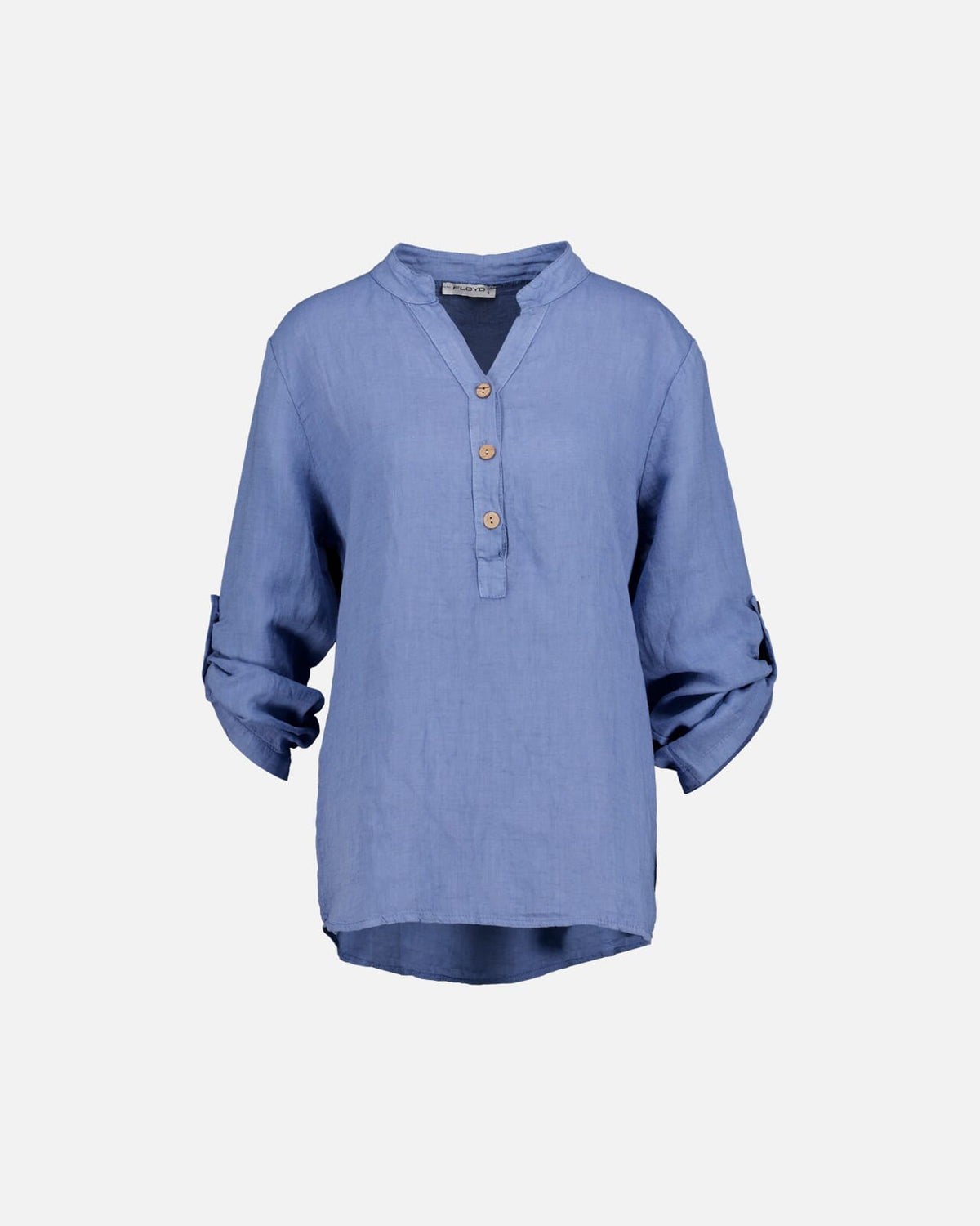 FLOYD Linbluse Erica Lin - Jeansblue