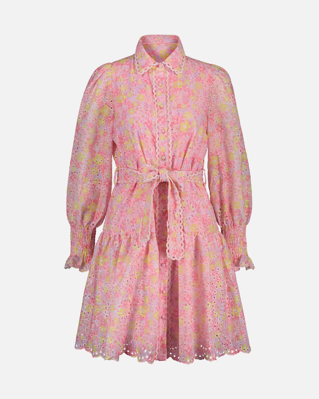 FLOYD Skjortekjole Alivia Sunny - Rose Petal
