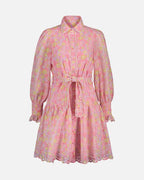 FLOYD Skjortekjole Alivia Sunny - Rose Petal
