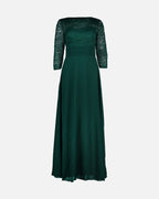 FLOYD Selskapskjole Amberlyn Lang - Dark Green