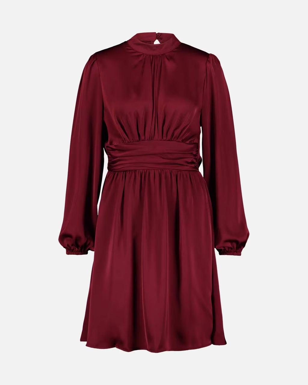 FLOYD Kjole Aliba Satin - Bordeaux