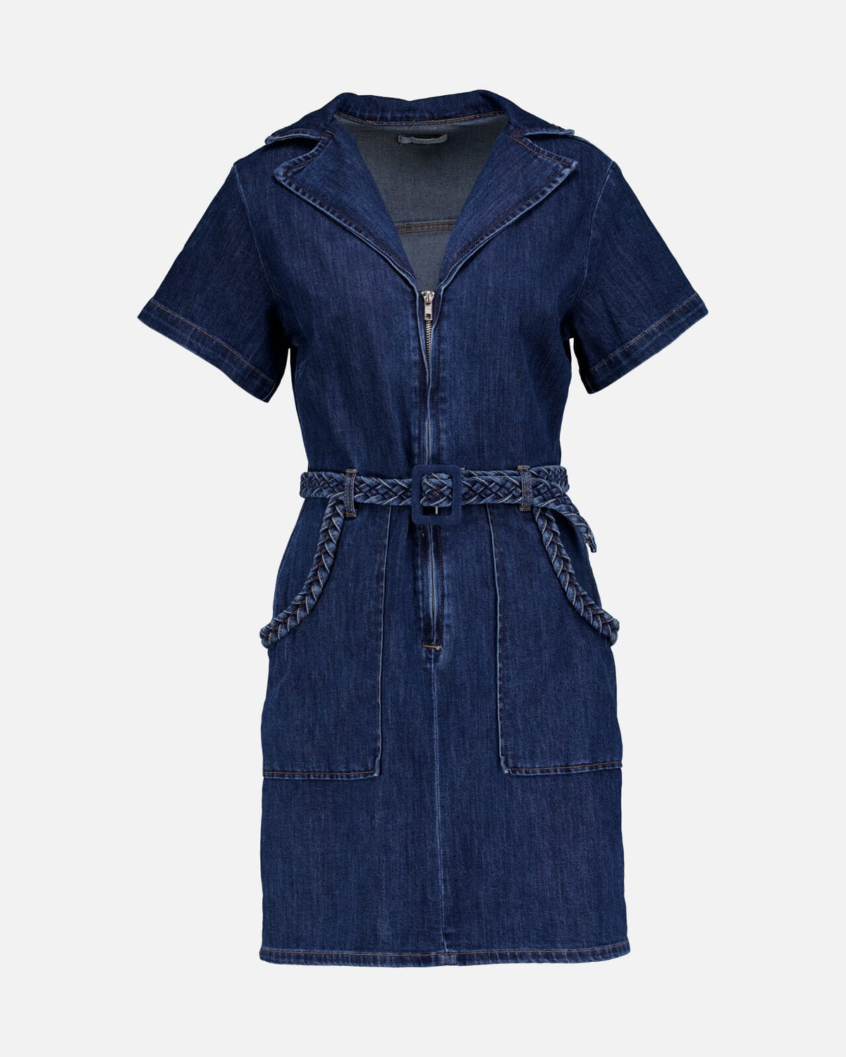 FLOYD Denimkjole Iselin 4008 - Dark J. Blue