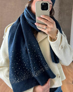 FLOYD Skjerf Bling Scarf - Navy