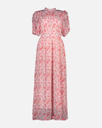 FLOYD Maxikjole Emmeli Flower - Pink