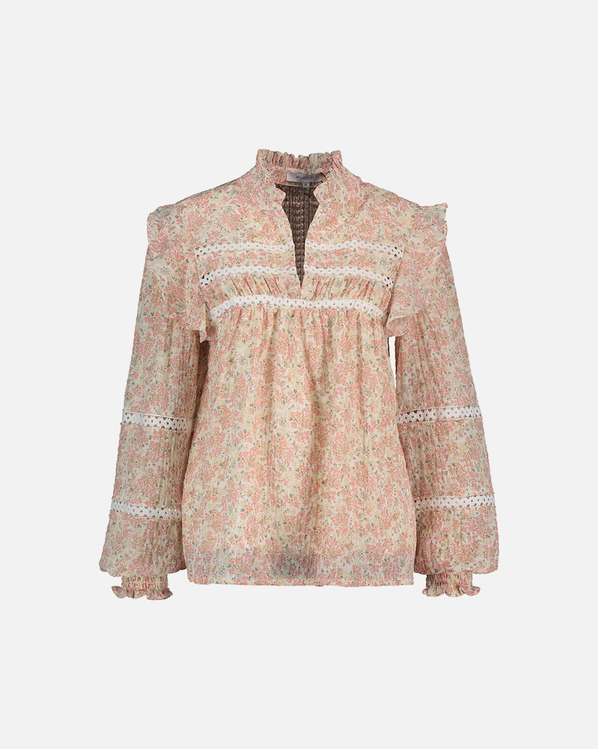 FLOYD Bluse Demi Bloss - Rose Petal